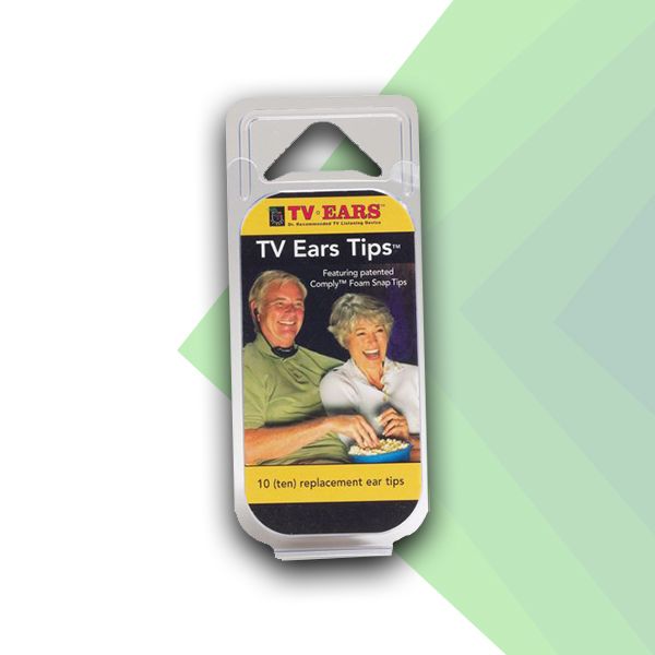 TV Ears Replacement Sponges for 3.0 System Package of 5 Pairs